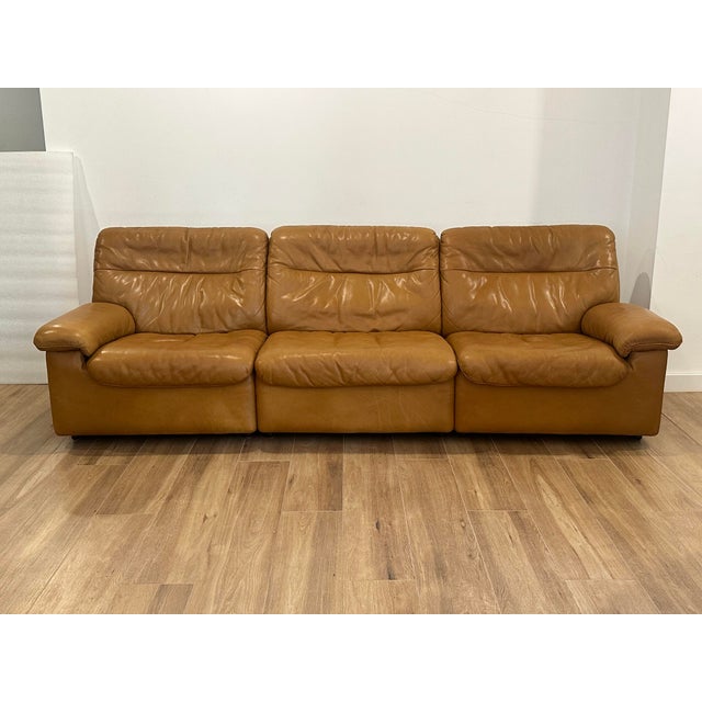 Leather Sofa from de Sede, Switzerland, 1980s For Sale - Image 12 of 12
