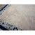 Chinese 1930s Beige Open Field Light Blue Floral Shou Symbols Antique Chinese Peking Rug For Sale - Image 3 of 10
