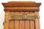 Antique Arts and Crafts European Small Wall Cabinet in Oak and Brass, 1900s For Sale - Image 4 of 16