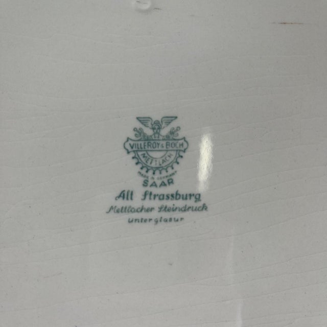 Large Vintage Platter from Villeroy & Boch, 1980s For Sale - Image 9 of 10