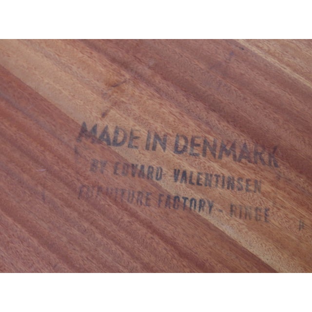 Edvard Valentinsen Danish Modern Dining Table Six Svegard Chairs 2 Leaves 6311 For Sale - Image 14 of 18