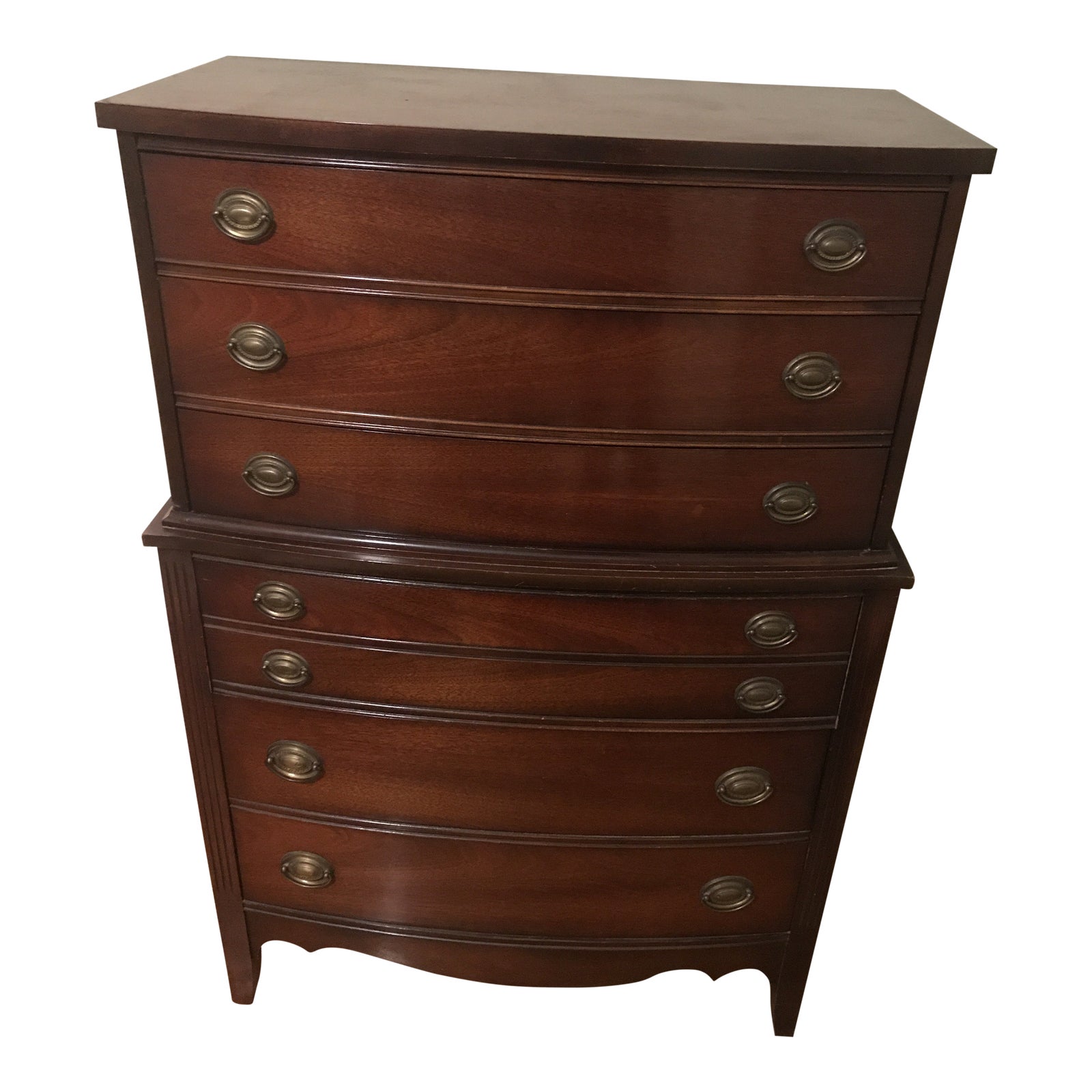 Vintage MidCentury Dixie Furniture Highboy Chairish