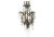 Antique 19th Century Iron & Crystal Chandelier For Sale - Image 4 of 5