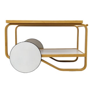 Alvar Aalto Model 901 Tea Trolley, 1950 For Sale