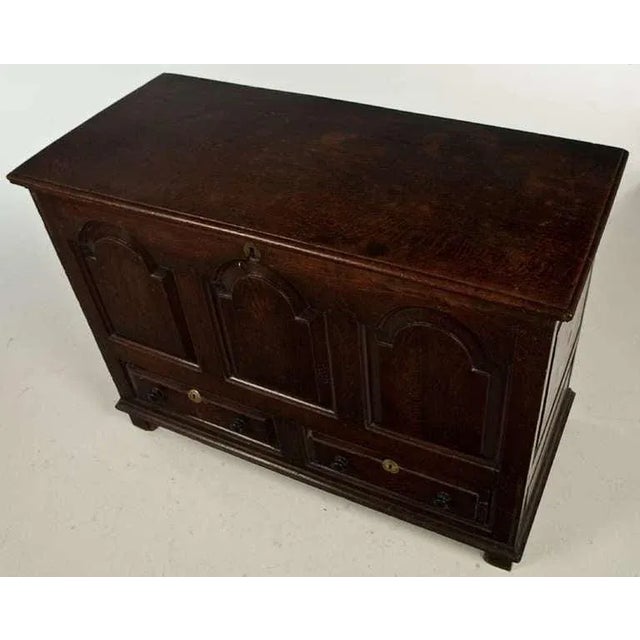 Welsh Oak Blanket Chest With Two Drawers, 18th Century Chairish