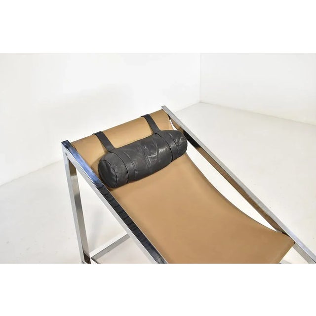 Poltronova Italian Mies Lounge Chair by Archizoom for Poltronova, 1960s For Sale - Image 4 of 9