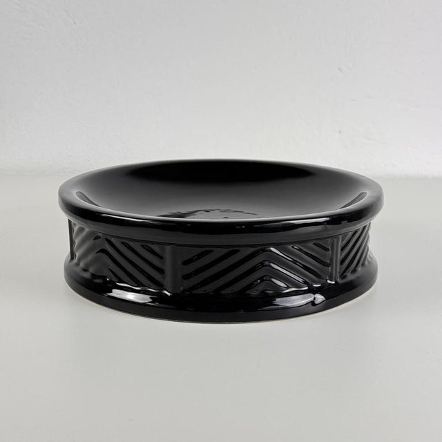 Elevate your decor with this stunning ceramic catchall or centerpiece by renowned Italian designer Tommaso Barbi, crafted...