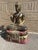 Thai Hand-Carved Giltwood Seated Buddha Statue For Sale - Image 9 of 16