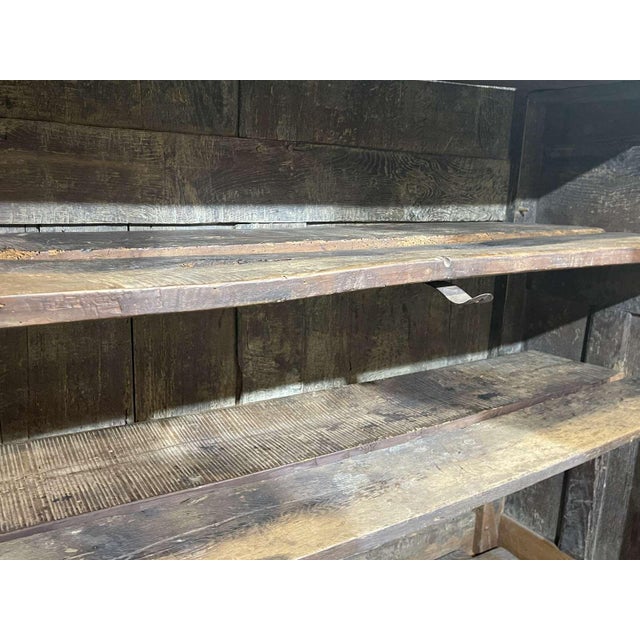 Rustic Oak Wardrobe, 19th Century For Sale - Image 9 of 15