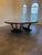 Wood 1990s Handcrafted Mahogany Dining Collection for 12 | Expandable Oval Table For Sale - Image 7 of 8