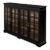 Rustic Country Style Low Bookcase For Sale