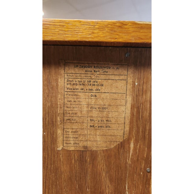 Vintage Cabinet with Smoked Glass Doors, 1970s For Sale - Image 9 of 10