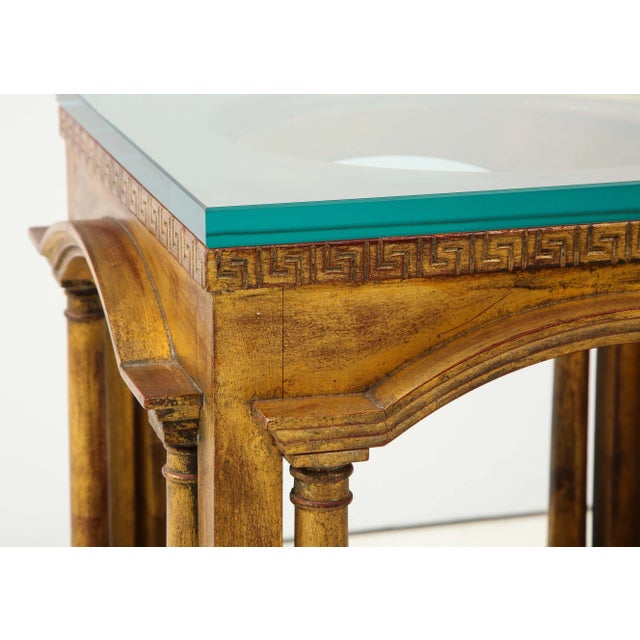 James Mont Architectural Side Table For Sale - Image 10 of 13