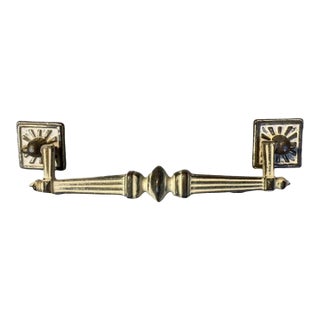 Vintage Henry Link Bali Hai Faux Bamboo Pulls For Sale