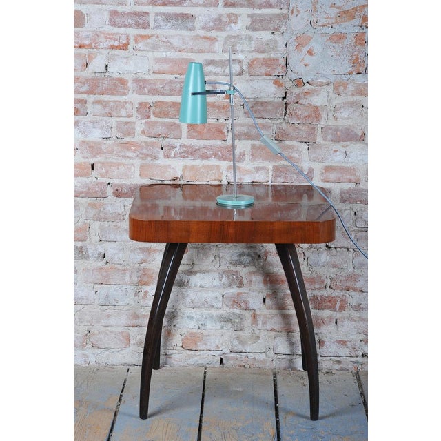 Metal Mid-Century Modern Table Lamp by J. Hůrka for Napako, Czech, 1950s For Sale - Image 7 of 10