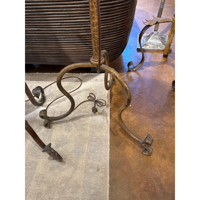 Mid 20th Century Spanish Floor Lamp For Sale - Image 4 of 4