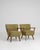 Wood Pair of Mid-Century Modern Upholstered Armchairs, Antique, Denmark, 20th Century For Sale - Image 7 of 13