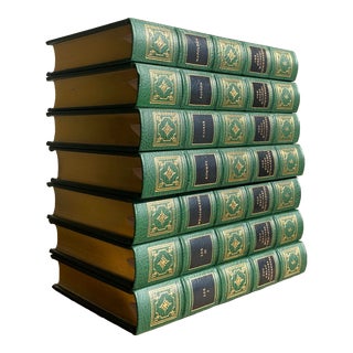 Vintage The Great Military Commanders Volume Book Set - 7 Pieces For Sale