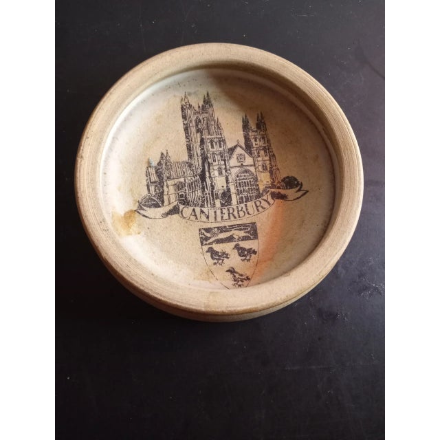 1970s 1970s Canterbury Pottery England Trinket Holder For Sale - Image 5 of 6