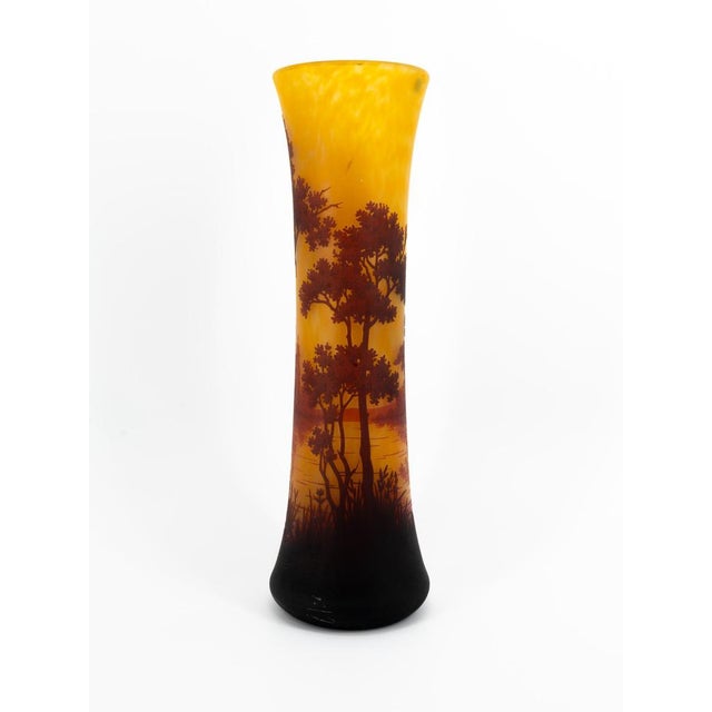 Art Nouveau Vase in Multilayered Glass from Daum Nancy, 1890s For Sale - Image 12 of 12