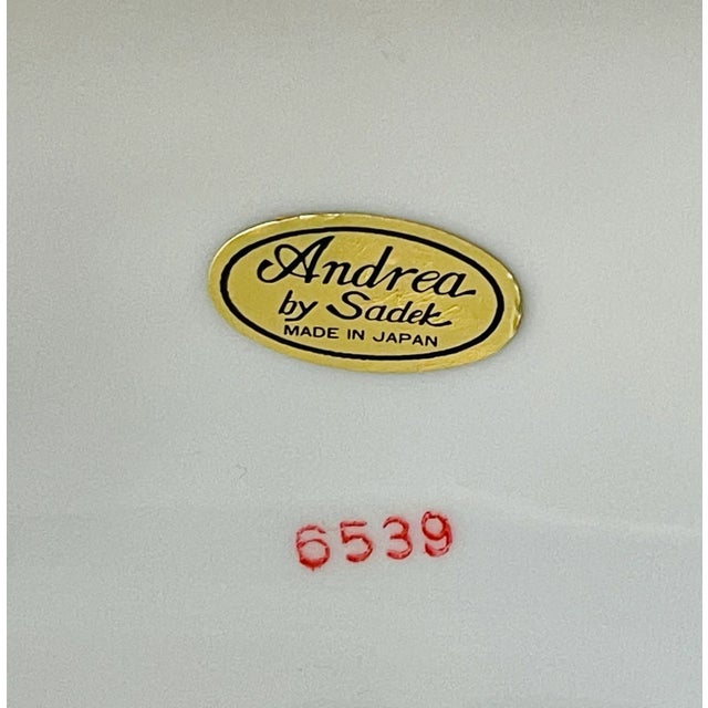 Ceramic 1970s Vintage Porcelain Andrea by Sadek Elephant Jar With Cover For Sale - Image 7 of 7