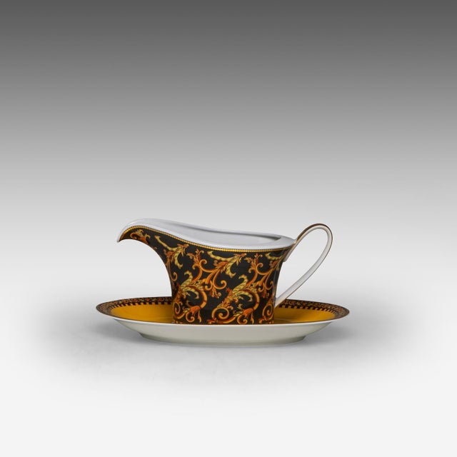 Barocco Ikarus Dinnerware Set by Gianni Versace for Rosenthal, 1990s, Set of 70 For Sale - Image 9 of 18