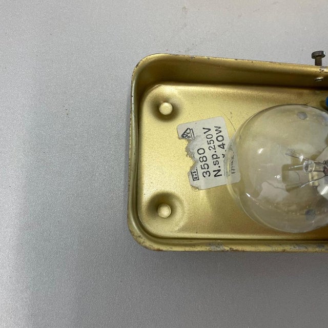 Amber Glass Wall Light by Helena Tynell for Glashütte Limburg, 1960s For Sale - Image 16 of 18