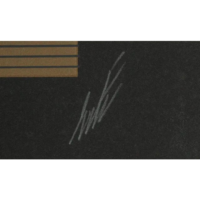 French Erté (Romain De Tirtoff) Love and Passion Suite: The Marriage Dance, Original Print, Framed For Sale - Image 3 of 5