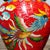 Red Pair of Vintage Chinese Cloisonné Enamel "Dragon & Phoenix" Covered Jars With "Xuan" Mark For Sale - Image 8 of 9