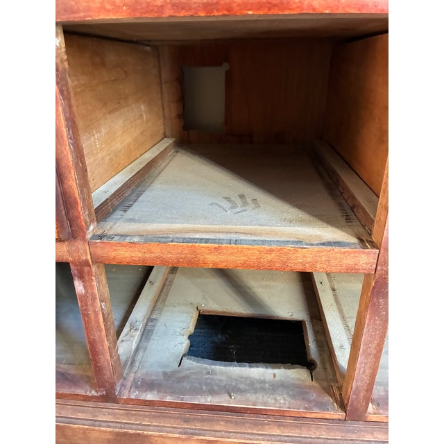 Early 20th Century Early 20th Century Wisconsin 28-Drawer Apothecary Cabinet For Sale - Image 5 of 8