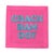 Pop Art Mahjong Crack Bam Dot Hybiscus Powder Cotton Sateen Cocktail Napkins, Set of 4 For Sale - Image 3 of 5