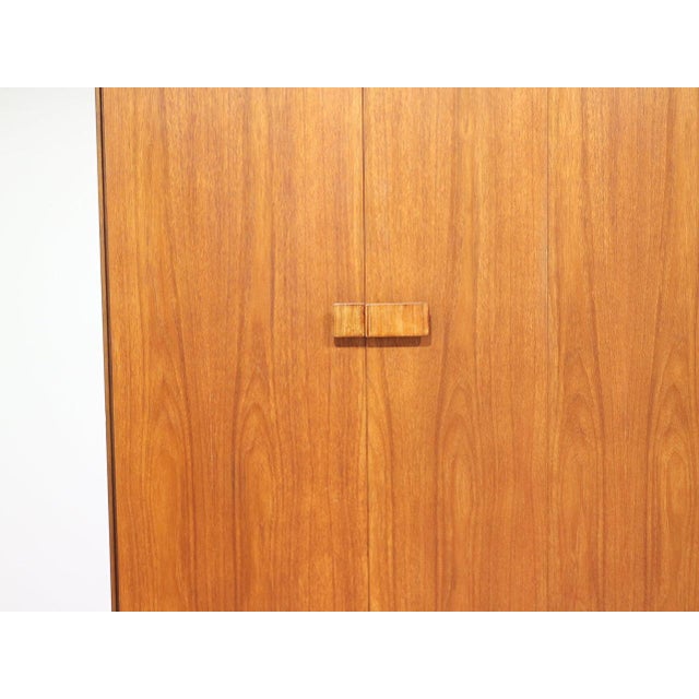 Mid Century Modern Vintage Teak Armoire Wardrobe by Kofod Larsen by G Plan For Sale - Image 11 of 15