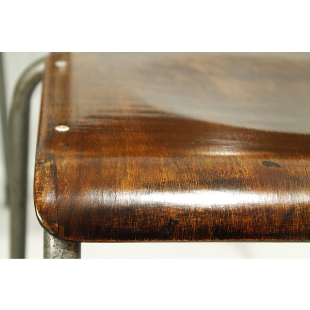 Model 106 Chairs by W. H. Gispen for Delft, 1950s, Set of 6 For Sale - Image 18 of 18