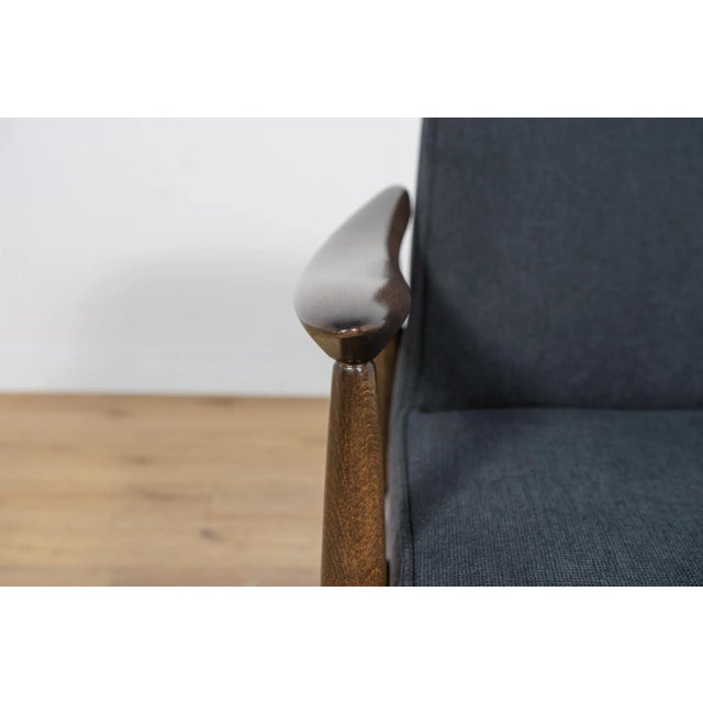 Mid-Century Modern GFM-87 Armchairs by Juliusz Kedziorek for Gościcińskie Furniture, Poland, 1960s, Set of 2 For Sale - Image 17 of 18