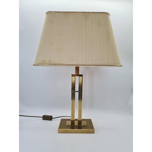 1970s Table Lamp from JJS Swiss-Made Gland, Switzerland, 1970s. For Sale - Image 5 of 12