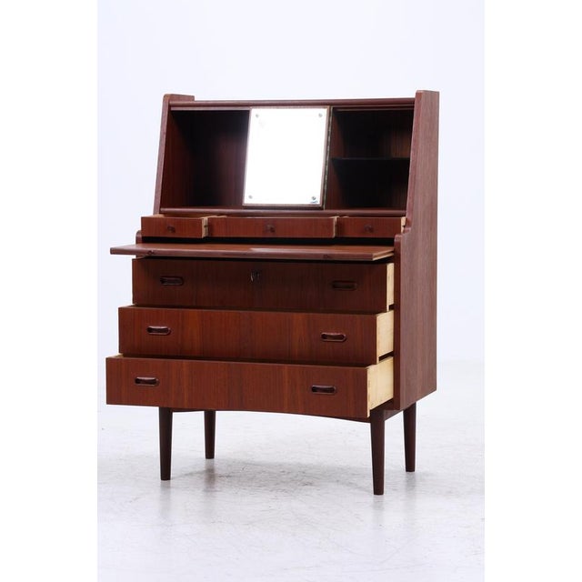 1960s Mid-Century Teak Secretary Desk, 1960s For Sale - Image 5 of 18