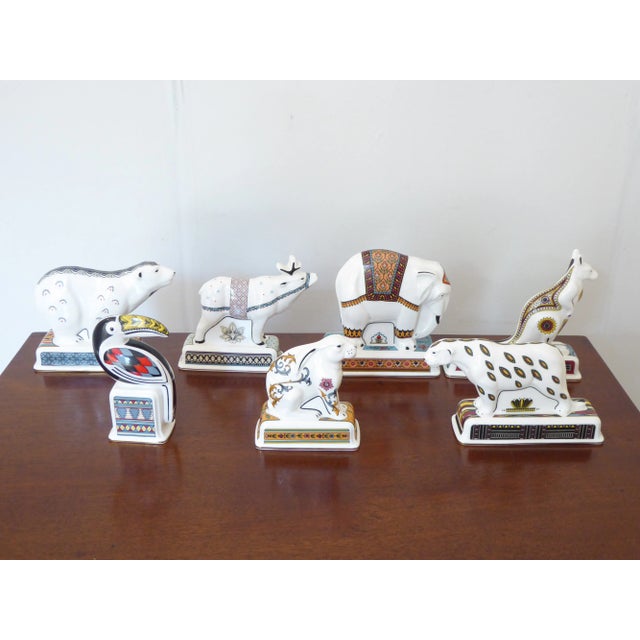 Vintage Wedgewood Porcelain Noah's Arc - 7 Pieces For Sale - Image 9 of 9