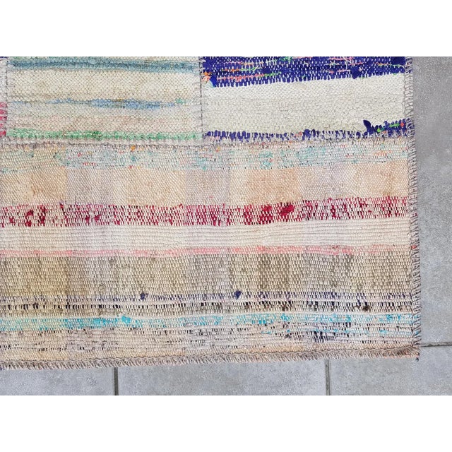 1960s Vintage Natural Anatolian Kilim For Sale - Image 5 of 10