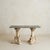 Stone French Neoclassical Dolphin Console with Marble Top, 1940s For Sale - Image 7 of 11