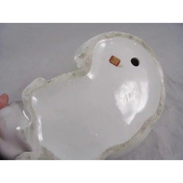 19th Century 19th Century Japanese Meiji Kutani Porcelain Cat For Sale - Image 5 of 6