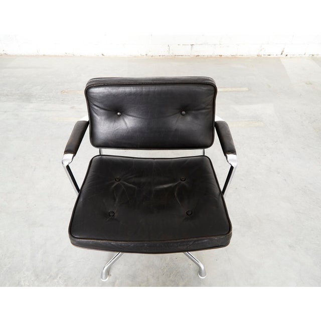 ES102 Intermediate Desk Chair by Ray & Charles Eames for Herman Miller, 1970s For Sale - Image 12 of 15
