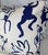 Custom pair of 22" pillows covered in Kelly O'Neil fabrics "Pablo" in indigo on bone linen. These pillows are self welted,...