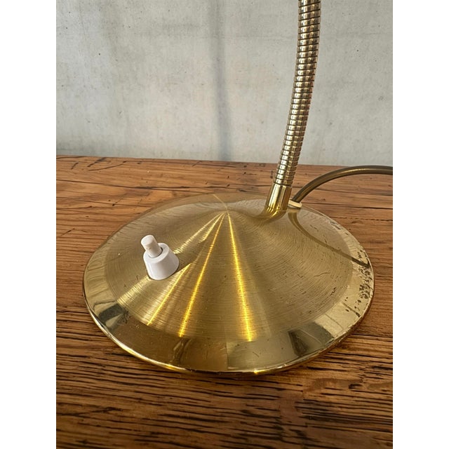 Modernist Goose Neck Table Lamp by Gebrüder Cosack Ligting, Germany, 1950s For Sale - Image 11 of 11
