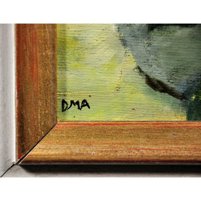 Modern Diana Maxwell Armfield, Pink Primulas & Pot Plants Still Life, Oil Painting, 1970s For Sale - Image 3 of 18