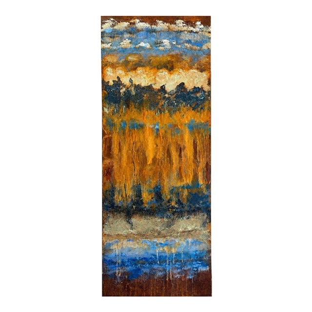 Midcentury Modern Abstract Painting For Sale