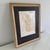 Abstract Original Abstract Figurative Acrylic and Charcoal Painting Matted and Framed For Sale - Image 3 of 6