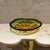 For your consideration, a 1950s Italian art glass green Murano bowl. Dimensions: 2.25" H x 9.75" in diameter. Please visit...