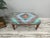 Details SIZE: 18X18X36 Inches ( with legs ) - 45x45x90 cm TYPE: Handmade Ottoman Bench CONDITION: is good. CONSTRUCT: It...