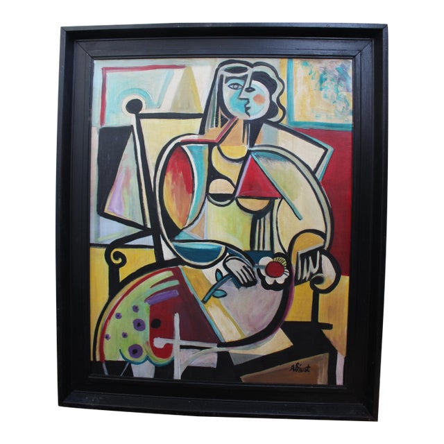 1932 Surrealism Pablo Picasso Acrylic on Board For Sale