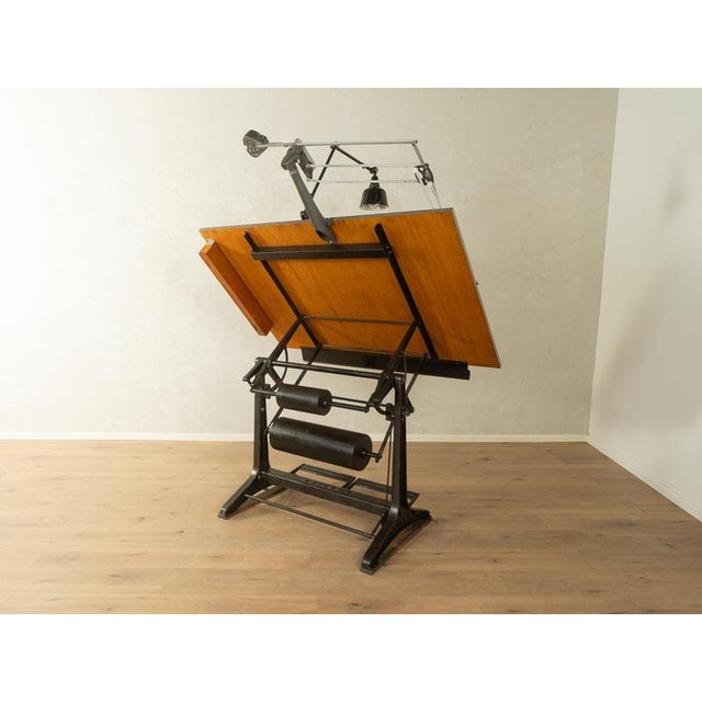 Vintage Drafting Table from Kuhlmann & Nestler, 1950s For Sale - Image 12 of 18